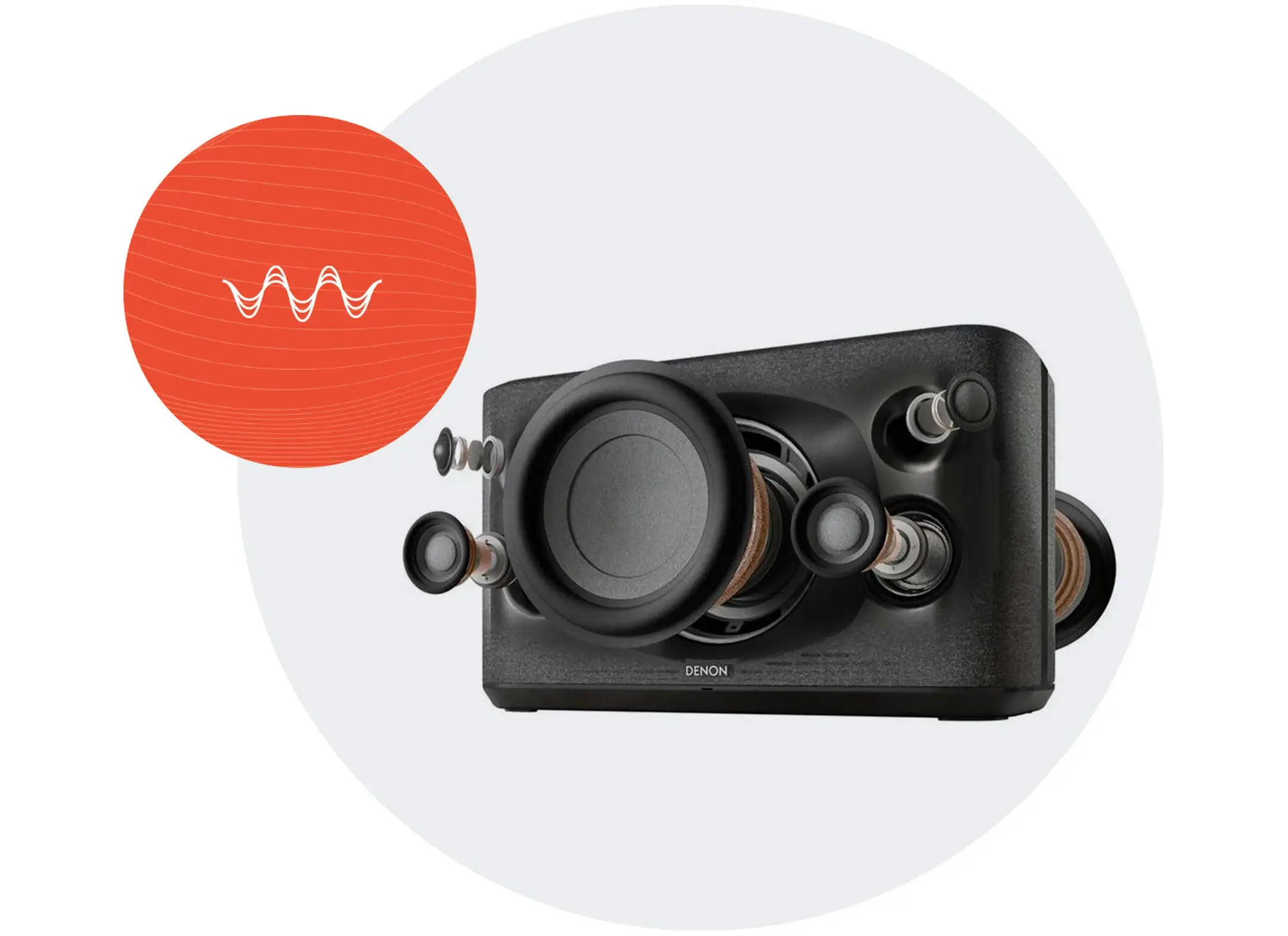 Głośnik multiroom Denon Home 350 | Wi-Fi | Największy z serii